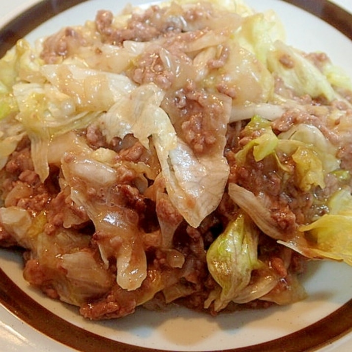 あいびきミンチとレタスの甘辛あんかけ レシピ 作り方 By ぷ みぃまま 楽天レシピ